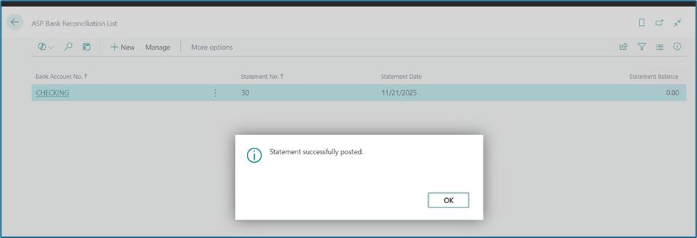 Bank Rec Fixes and Enhancements