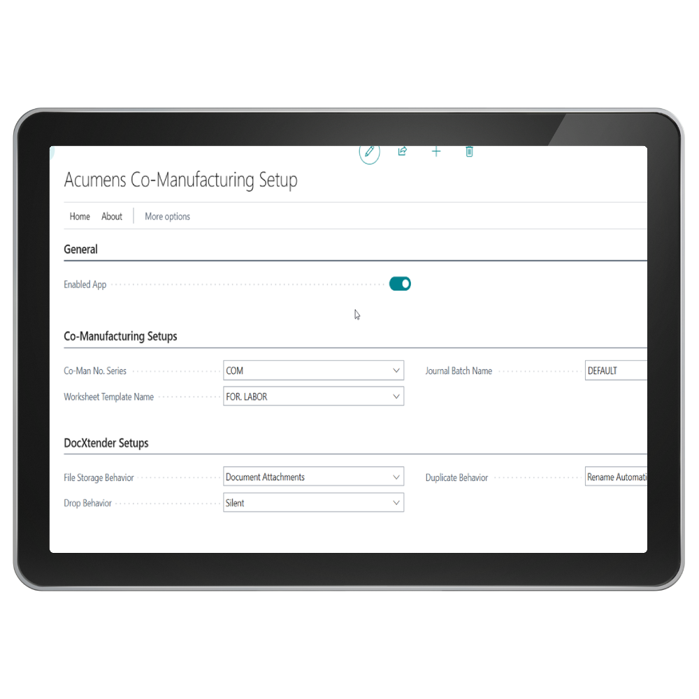 Acumens Co-Manufacturing