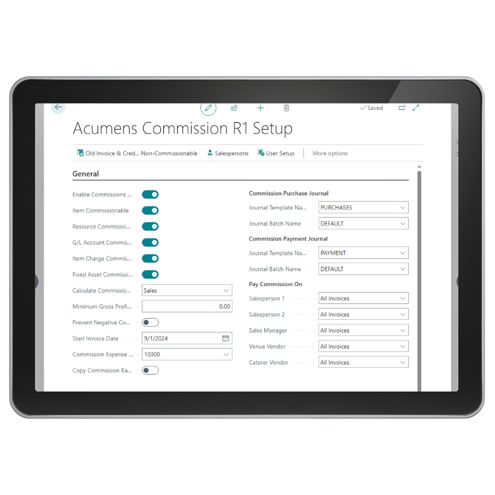 Acumens Flexible Commissions R1