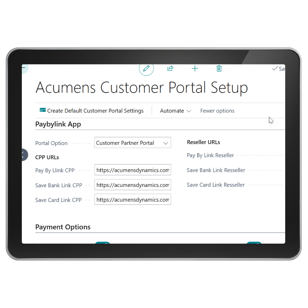 Acumens Mobile Sales & Customer Portal (NW)