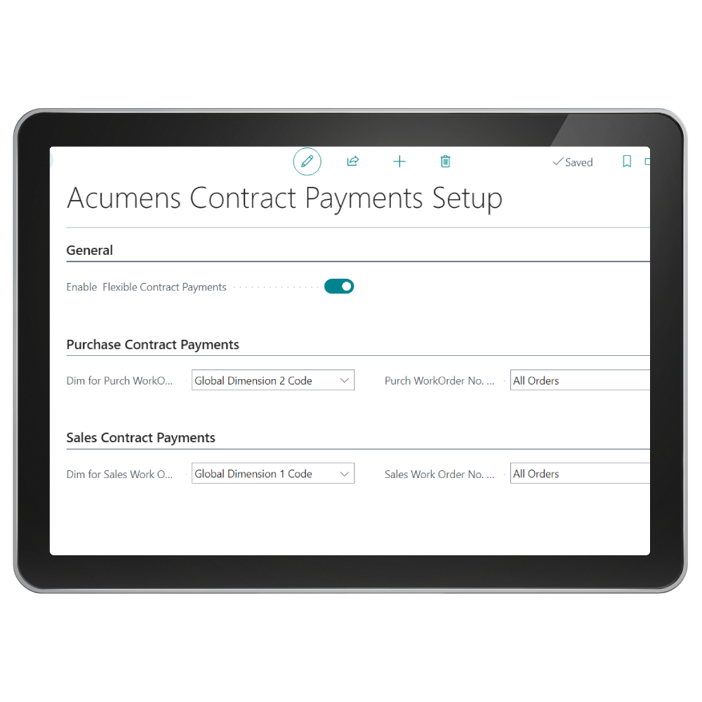 Acumens Flexible Contract Payments