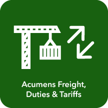 Acumens Freight, Duties & Tariffs (NW)
