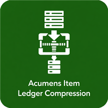 Acumens Item Ledger Compression (NW)