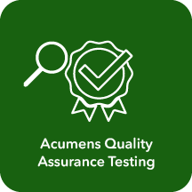 Acumens Quality Assurance Inspection